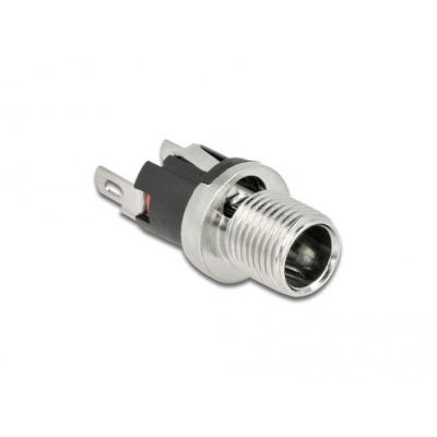 DeLOCK Steckverbinder DC 5,5 x 2,1 x 12,0 mm Buchse zum Einbau Lötversion