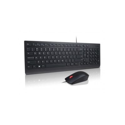 Lenovo 4X30L79912 Tastatur Maus enthalten USB Englisch, Russisch Schwarz
