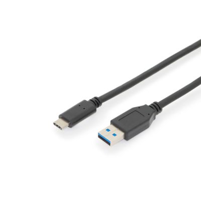 Digitus USB Type-C Anschlusskabel, Gen2, Type-C auf A