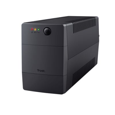 Trust Paxxon Unterbrechungsfreie Stromversorgung (USV) 0,8 kVA 480 W 2 AC-Ausgänge