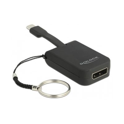 DeLOCK 63940 Videokabel-Adapter 0,03 m USB Typ-C DisplayPort Schwarz
