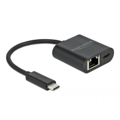 DeLOCK 66644 laptop-dockingstation & portreplikator Kabelgebunden USB 3.2 Gen 1 (3.1 Gen 1) Type-C Schwarz
