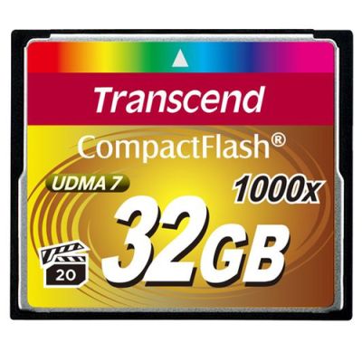 Transcend 1000x CompactFlash 32GB Kompaktflash MLC