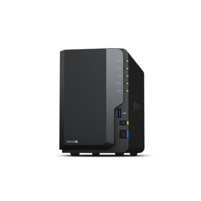 Synology DiskStation DS220+ NAS & Speicherserver Kompakt Ethernet/LAN Schwarz J4025