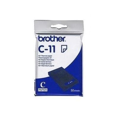 Brother C11 Thermal Paper Druckerpapier Weiß