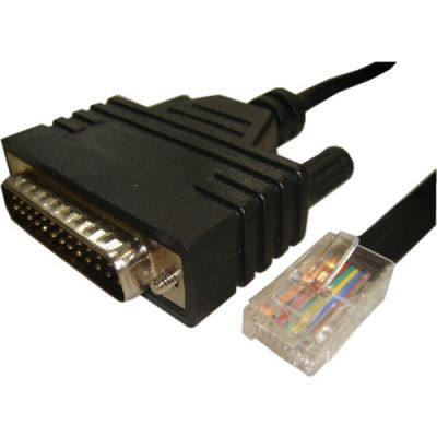 Cisco CAB-CONAUX= Serien-Kabel Schwarz 1,8 m DB25 RJ-45