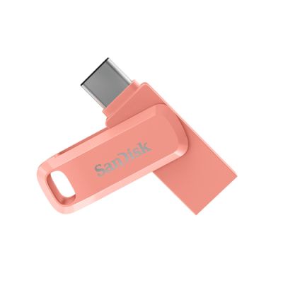 SanDisk Ultra Dual Drive Go USB-Stick 256 GB USB Type-A / USB Type-C 3.2 Gen 1 (3.1 Gen 1) Pink
