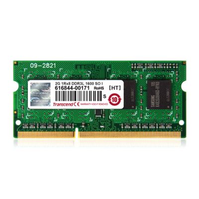 Transcend 2GB DDR3-1600 Speichermodul 1 x 8 GB 1600 MHz