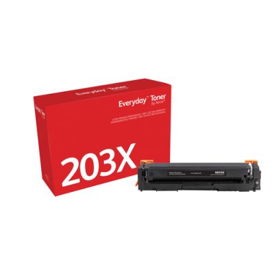 Everyday ™ Schwarz Toner von Xerox, kompatibel mit HP 202X (CF540X/CRG-054HBK), High capacity
