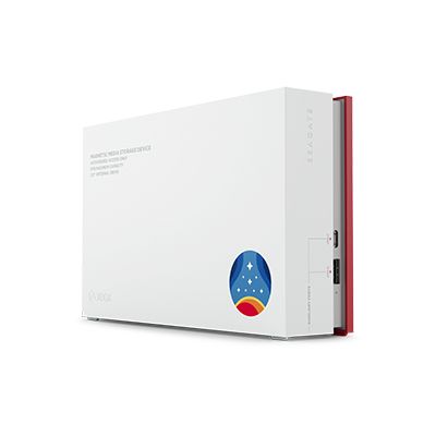Seagate Game Drive Starfield SE Game Hub Externe Festplatte 8 TB Rot, Weiß
