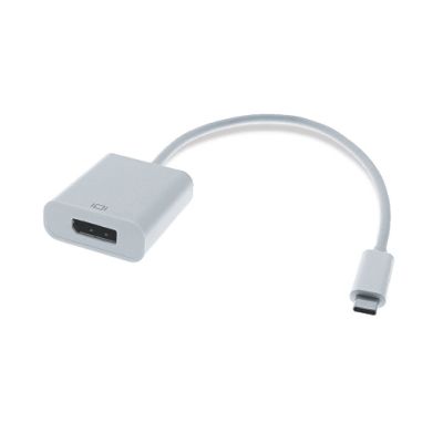 M-Cab 2200020 Videokabel-Adapter 0,2 m HDMI Typ A (Standard) USB Typ-C Weiß