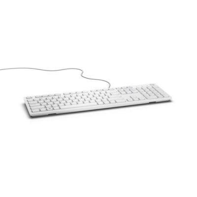 DELL KB216 Tastatur USB QWERTY UK Englisch Weiß