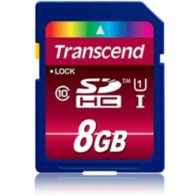 Transcend 8GB SDHC Class 10 UHS-I NAND Klasse 10