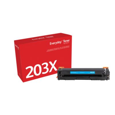 Everyday ™ Cyan Toner von Xerox, kompatibel mit HP 202X (CF541X/CRG-054HC), High capacity