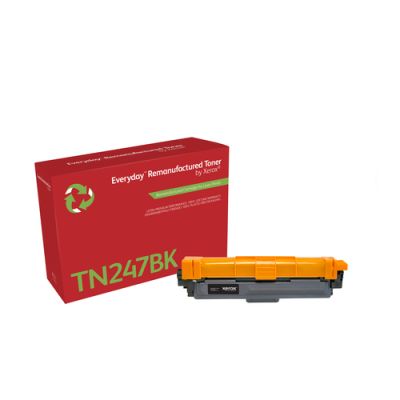 Everyday ™ Schwarz wiederaufbereiteter Toner von Xerox, kompatibel mit Brother TN247BK, High capacity