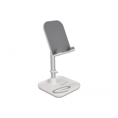 DeLOCK 18407 Halterung Passive Halterung Handy/Smartphone Silber, Weiß