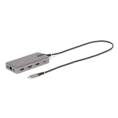 StarTech.com USB-C Multiport Adapter, 3 Monitor Laptop Dockingstation 2x 4K 60Hz + 1x 4K 30Hz HDMI & DisplayPort, 3x USB-A, 100W PD, GbE, Reisedock/Docking Station, Thunderbolt3/4 Dock, Windows & ChromeOS