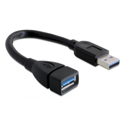 DeLOCK 82776 USB Kabel 0,15 m Schwarz