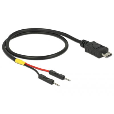 DeLOCK 85408 USB Kabel 0,3 m Micro-USB B Schwarz