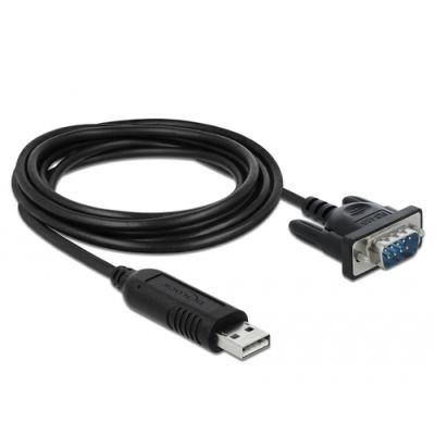 DeLOCK 66283 Videokabel-Adapter 1,8 m RS-485 USB Typ-A Schwarz