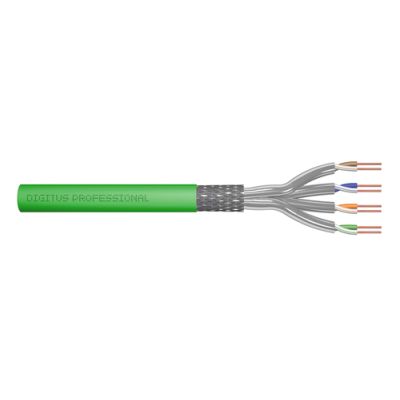 Digitus CAT 8.2 S/FTP Installationskabel, 500 m, Simplex, Dca-s2,d1,a1