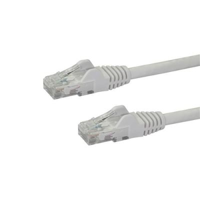 StarTech.com 2m Cat6 Gigabit Snagless Patchkabel - RJ45 UTP Netzwerkkabel - Weiß