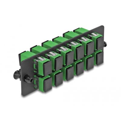 DeLOCK 66926 LWL-Steckverbinder SC/SC 1 Stück(e) Schwarz, Grün
