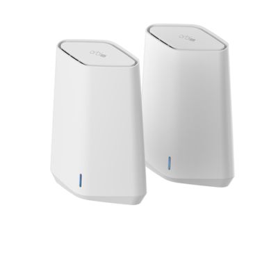 NETGEAR Orbi Pro WiFi 6 Mini AX1800 System 2-Pack (SXK30) Dual-Band (2,4 GHz/5 GHz) Wi-Fi 6 (802.11ax) Weiß 7 Intern