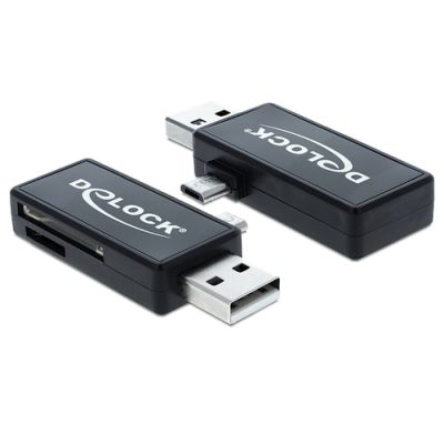 DeLOCK 91731 Kartenleser USB 2.0 Schwarz