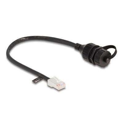 DeLOCK 88012 Netzwerkkabel Schwarz 0,25 m Cat5e F/UTP (FTP)