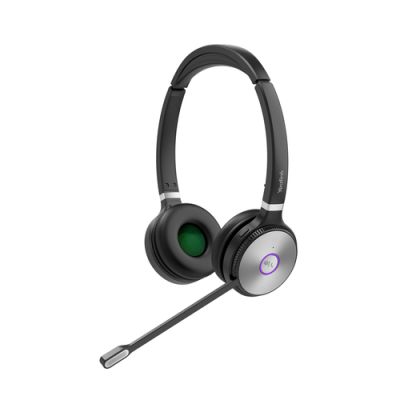 Yealink WHD622T Kopfhörer Kabellos Kopfband Büro/Callcenter Mikro-USB Schwarz