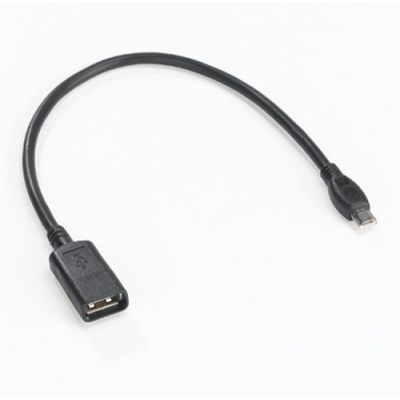 Zebra Mini USB/USB F USB Kabel Mini-USB A USB A Schwarz