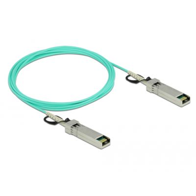 DeLOCK 86640 Glasfaserkabel 3 m SFP+ Aqua-Farbe