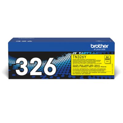 Brother TN-326Y Tonerkartusche 1 Stück(e) Original Gelb
