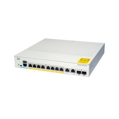 Cisco Catalyst C1000-8P-E-2G-L Netzwerk-Switch Managed L2 Gigabit Ethernet (10/100/1000) Power over Ethernet (PoE) Grau
