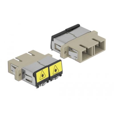 DeLOCK 86894 LWL-Steckverbinder SC/SC 1 Stück(e) Beige