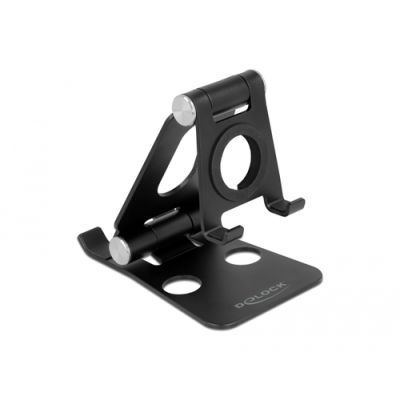 DeLOCK 18430 Halterung Aktive Halterung Handy/Smartphone, Smartwatch Schwarz
