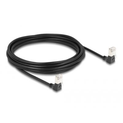 DeLOCK 80302 Netzwerkkabel Schwarz 5 m Cat6a S/FTP (S-STP)