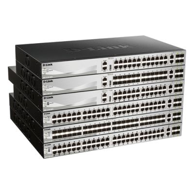 D-Link DGS-3130-30PS/E Netzwerk-Switch Managed L3 Gigabit Ethernet (10/100/1000) Power over Ethernet (PoE) Grau