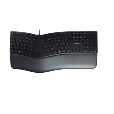 CHERRY KC 4500 ERGO Tastatur USB QWERTY Spanisch Schwarz
