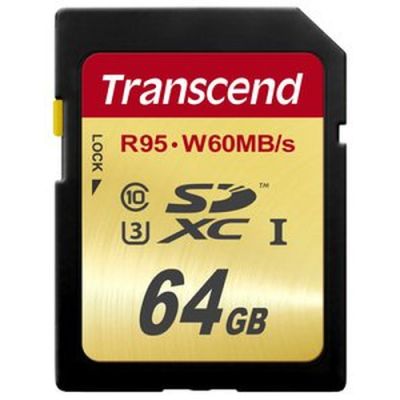 Transcend TS64GSDU3 Speicherkarte 64 GB SDXC NAND Klasse 10