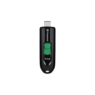 Transcend JetFlash 790 C USB-Stick 512 GB USB Typ-C 3.2 Gen 1 (3.1 Gen 1) Schwarz, Grün