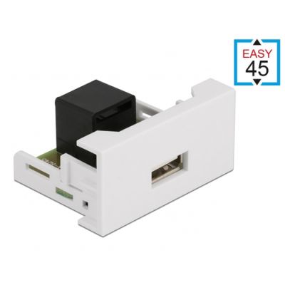 DeLOCK 81344 Drahtverbinder USB 2.0 Typ-A Weiß
