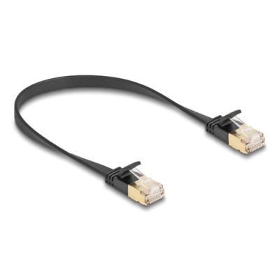 DeLOCK 80343 Netzwerkkabel Schwarz 0,3 m Cat7 U/FTP (STP)