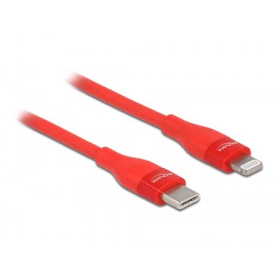 DeLOCK 86633 Lightning-Kabel 0,5 m Rot