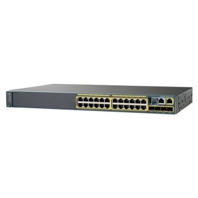 Cisco Catalyst C1-C2960X-24PD-L Netzwerk-Switch Managed L2 Gigabit Ethernet (10/100/1000) Power over Ethernet (PoE) Schwarz