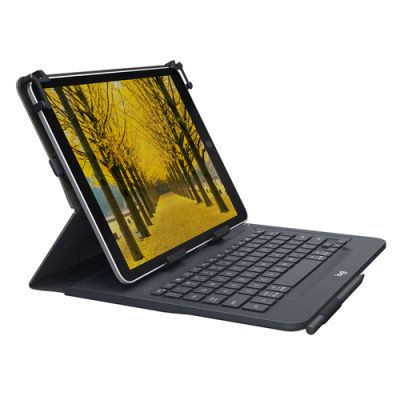 Logitech Universal Folio Schwarz Bluetooth QWERTY Spanisch