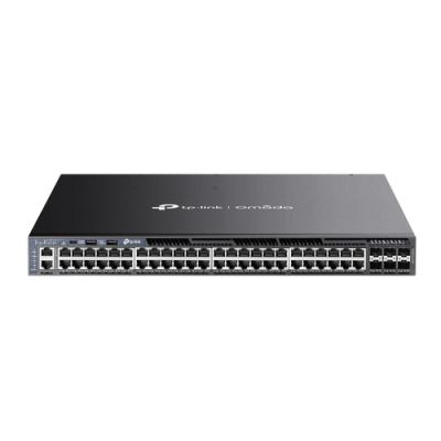 TP-Link Omada SG6654XHP Netzwerk-Switch Managed L3 Gigabit Ethernet (10/100/1000) Power over Ethernet (PoE) 1U Schwarz