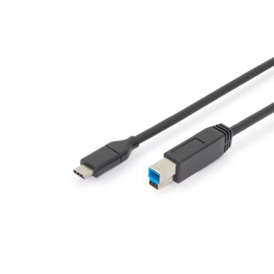 Digitus USB Type-C Anschlusskabel, Gen2, Type-C to B