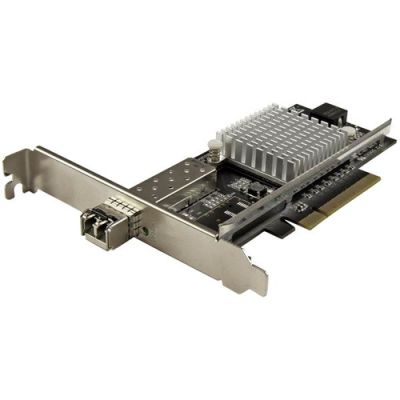 StarTech.com 1 Port 10G SFP+ Glasfaser PCIe Netzwerkkarte - Intel Chip - Multimode